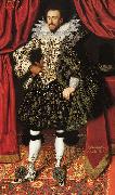 William Larkin Richard Sackville, 3rd Earl of Dorset painting